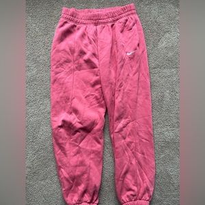 Pink Nike Sweatpants
